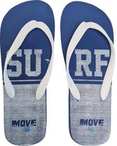Sorprese Move – slippers – Surf Blauw – maat 45 – slippers heren – teenslippers – teenslippers heren