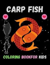 Carp Coloring Book For Kids