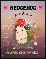 Hedgehog Coloring Book For Kids