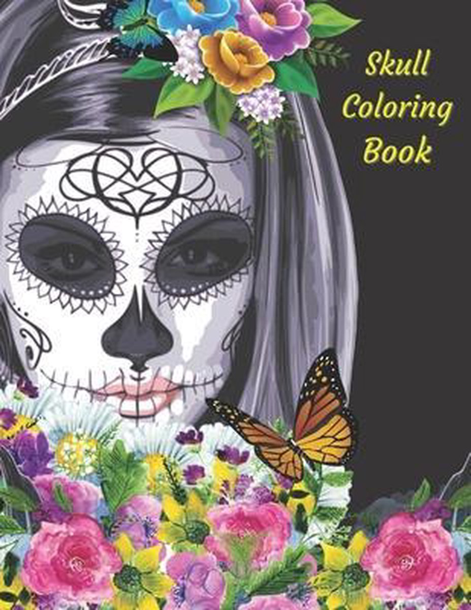 Skull Coloring Book van Barnes Books