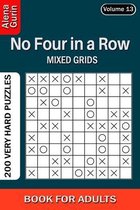 No Four in a Row puzzle book for Adults