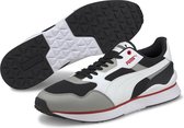 PUMA R78 FUTR Unisex Sneakers - Puma Black-Puma White-Limestone - Maat 43