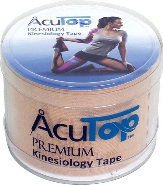 Acutop - Premium Kinesiologie Tape - Beige - 5cm x 5m