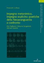 Studien Zu Den Romanischen Literaturen Und Kulturen/Studies On Romance Literatures And Cultures- Impegno metonimico, impegno esplicito