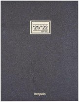 Brepols Bureau Agenda 2022-2023 16 maanden Grijs Soft Cover 21 x 27 cm