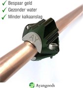 Ayangoods Waterontharder - Magnetische Waterontharder - Waterontharder Waterleiding - Waterverzachter - Ontkalker - Douchefilter - Waterfilter - Waterontharder Magneet – Zout – 1000-5000 - Ka