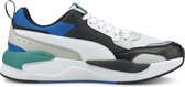 PUMA X-Ray 2 Square Unisex Sneakers - Puma Black-Puma White-Gray Violet-Future Blue-Parasailing - Maat 44
