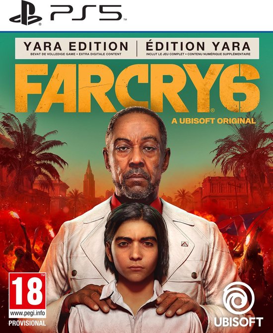 Cover van de game Far Cry 6 Videogame - Yara Edition - Schietspel - PS5 Game
