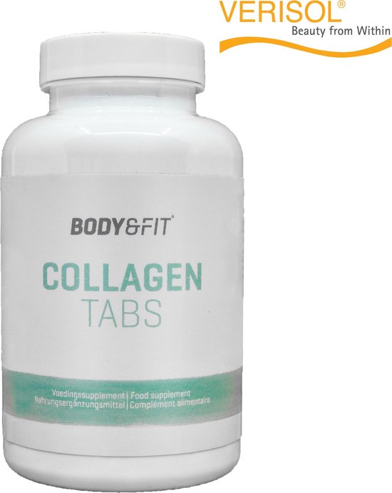 lichten Serie van als resultaat Body & Fit Collagen Tabs - Supplement voor Haar, Huid en Nagels - Collageen  Tabletten... | bol.com