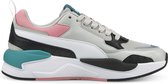 PUMA X-Ray 2 Square Unisex Sneakers - Gray Violet-Puma White-Puma Black-Peony-Parasailing - Maat 40