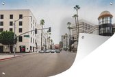 Muurdecoratie Los Angeles - Amerika - Stad - 180x120 cm - Tuinposter - Tuindoek - Buitenposter