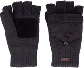 Starling Vingerloze Handschoenen Gebreid Senior - Noël - Zwart - XL