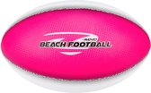 Avento Strand Rugbyball - Soft Touch - Touchdown - Roze/Wit/Grijs