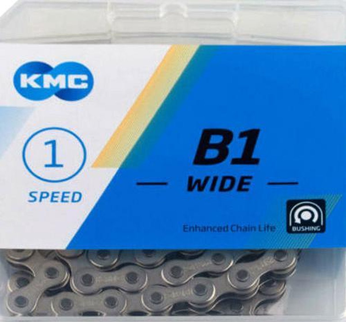 KMC ketting 1/2-1/8 112 B1 Wide Silver