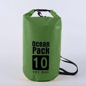 Nixnix Waterdichte Tas - Dry bag - 10L - Groen - Ocean Pack - Dry Sack - Survival Outdoor Rugzak - Drybags - Boottas - Zeiltas