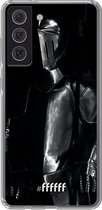 6F hoesje - geschikt voor Samsung Galaxy S21 FE -  Transparant TPU Case - Plate Armour #ffffff