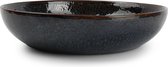 Salt&Pepper - Diep bord - 21,5xH5cm - saffier - Mielo - set/4