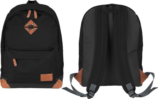 Abbey Camp Rugzak - 20 Liter - Classic - Zwart/Grijs