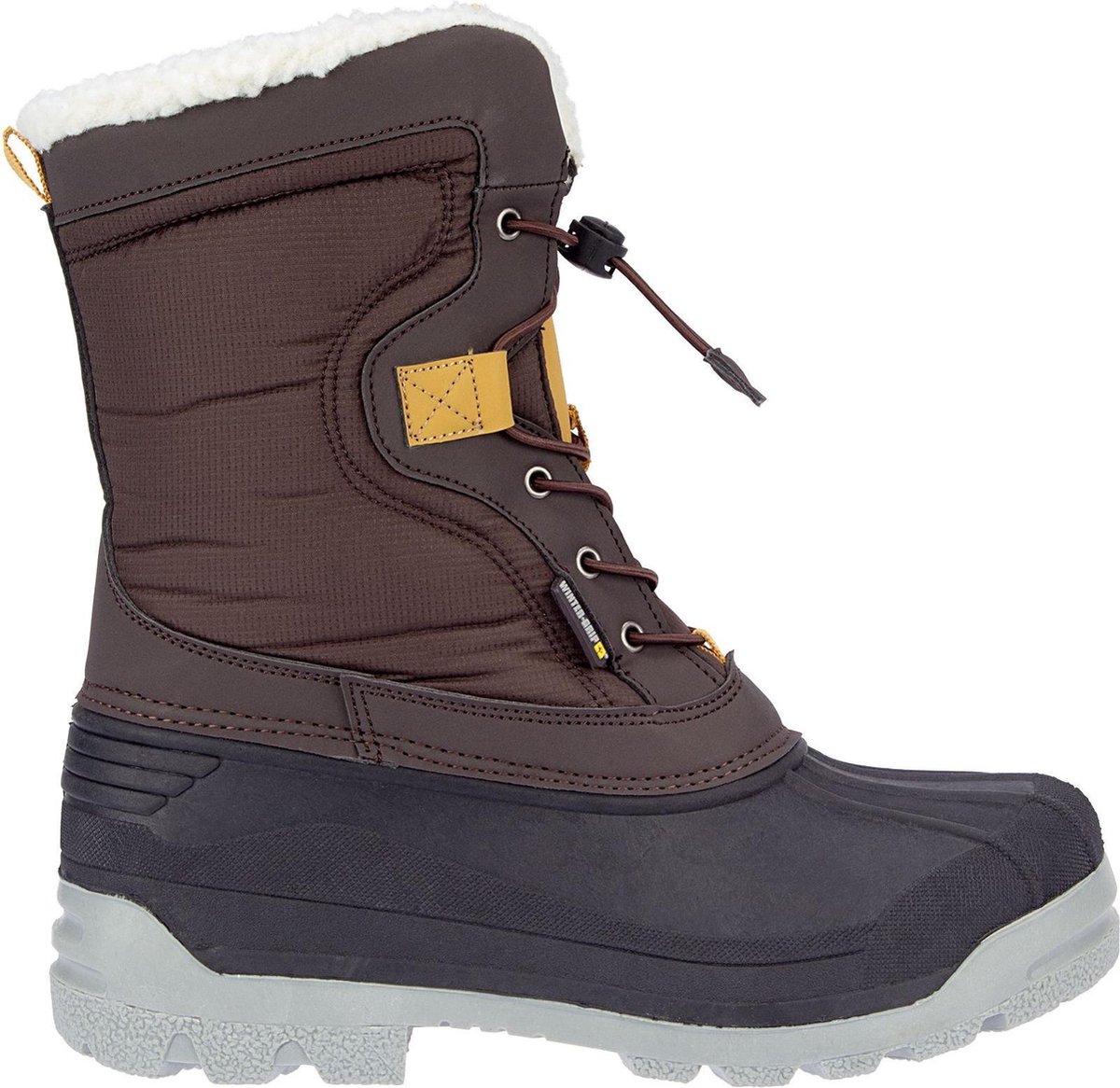 Winter-grip Snowboots Sr Canadian Explorer II /Okergeel 46 Antraciet