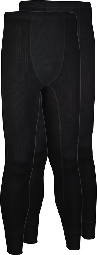 Avento Thermo Pants Men - 2-Pack - Black - Size M