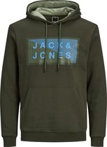 JACK&JONES JCOSHAWN SWEAT HOOD SN Heren Trui - Maat S