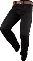 ByCity Camaléon man zwart, Motorjeans skinny - stretch