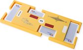 "Set van 4 Nederlandse Bridge Bond Boards, geel"