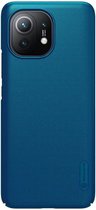 Nillkin - Xiaomi Mi 11 Pro Hoesje - Super Frosted Shield - Back Cover - Blauw