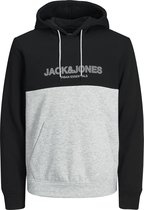 JACK&JONES JJEURBAN BLOCKING SWEAT HOOD Heren Trui - Maat S