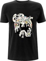 Led Zeppelin Heren Tshirt -M- Photo III Zwart