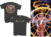 Tool - Flame Spiral Heren T-shirt - XL - Zwart