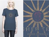 Chris Cornell Dames Tshirt -XL- Higher Truth Blauw