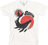 Gojira - Whale Heren T-shirt - S - Wit