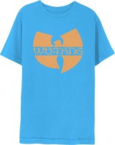 WuTang Clan Heren Tshirt -L- Logo Blauw