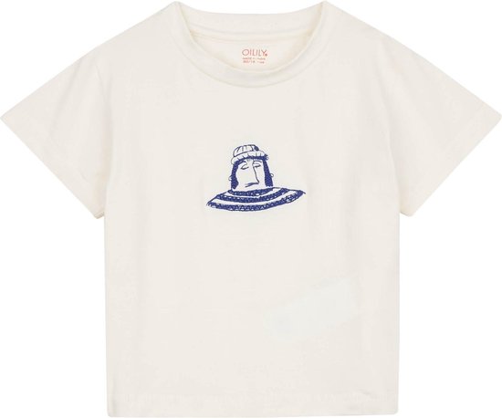 TakOff-white shirtje met urker vissers print