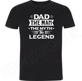 T-shirt | Vaderdag | The legend - L