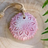 Kaylenn oudroze Mandala zeep - handgemaakt - vegan - blokzeep