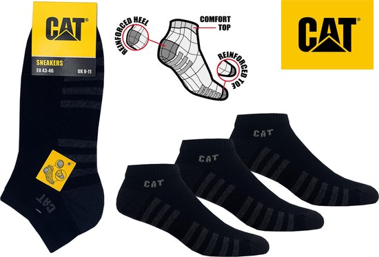 cat work sneakers socks