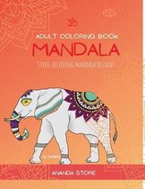 Mandala Animals Coloring Book: Mandala Animals Coloring Book for Adults