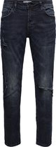 ONLY & SONS ONSLOOM LIFE SLIM BLUE BLACK PK 9812 Heren Jeans - Maat W29 x L34