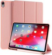 iPad Pro 12.9 (2018) hoes - Dux Ducis Domo Book Case met stylus pen houder - Roze