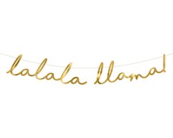 Partydeco - Banner LaLALa Lama party