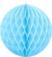 Honeycomb Bal Lichtblauw 10cm