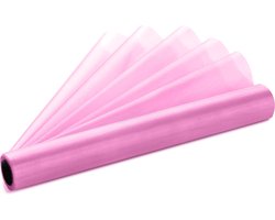 PartyDeco - Organza pink (9 mtr)