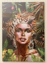 Canvas afbeelding met Africa print