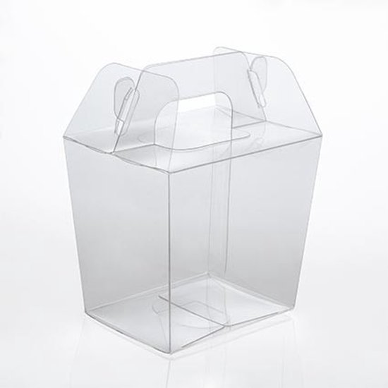 Boîtes en plastique pour emporter 8.7x6.4x7.9cm (25 pièces)
