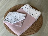 Babykamer uitzet - aankleedkussenhoes - wiegdeken - cosleeper - waskussenhoes - kraamkado