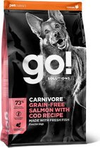 GO! SOLUTIONS CARNIVORE Graanvrij Zalm + kabeljauw Recept 1.6kg