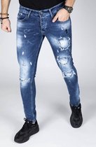 RYMN slimfit jeans icon design blauw size 29