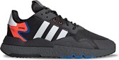 adidas Nite Jogger Heren Sneakers - Ftwr White/Grey Six/Acid Mint - Maat 43 1/3